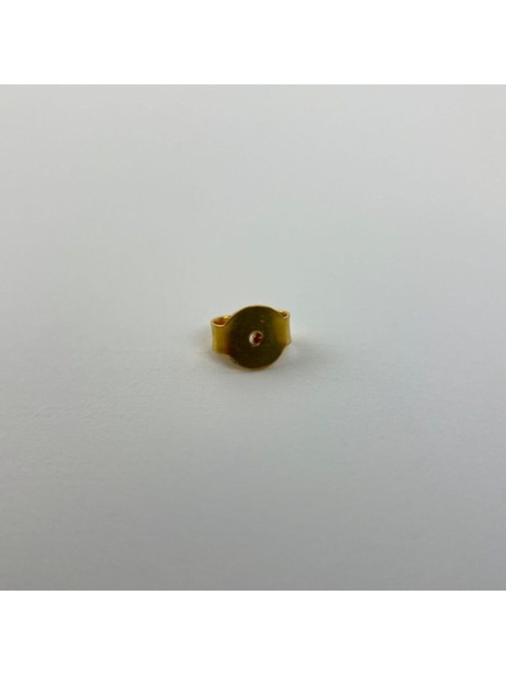 Celine Logo Triomphe Earrings Gold Vintage - Picture 10 of 16